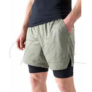 Traje de Baño Islámico Halal para Hombre, con Logotipo Personalizado al por Mayor, Ropa Deportiva Awrah, Cintura Elástica, Secado Rápido y Transpirable - Product Image 4