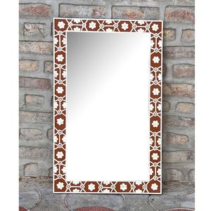 Handmade Luxury <b>Wall</b> Decor Stylish Bone Inlay Decorative <b>Mirror</b> Natural Bone Handicraft for Home Interior Framed <b>Mirror</b> - Product Image 3