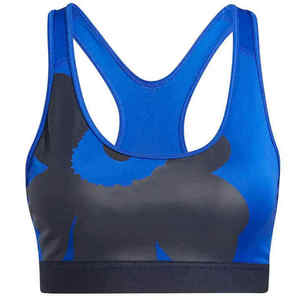 Soutien-gorge de sport sans couture pour femme en tissu côtelé, sans armatures, rembourré, respirant, pour l'entraînement et le fitness, style crop top, Marché de gros USA - Product Image 1