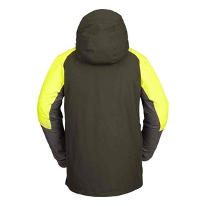 Chaqueta de Esquí Impermeable, Cortavientos y Transpirable para Hombre, con Capucha, Diseño Color Block, Aislamiento de Lana -Tex Polartec, Cierre de Cremallera, Ropa para la Nieve - Product Image 6