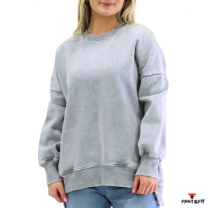 Sudadera con Capucha de Diseño Personalizado para Mujer, Estilo Casual de Otoño, Hombros Caídos, Transpirable y Ecológica, Tejida - Product Image 2