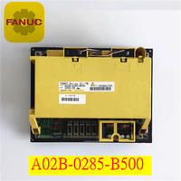 Panel de Control PLC Fanuc A02B-0285-B500, Interfaz de Operador HMI CNC, Unidad MDI LCD, Controlador Modular, Pantalla, Programación PLC, E/S