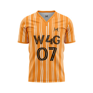 เสื้อฟุตบอลแขนสั้นคุณภาพสูง โพลีเอสเตอร์ 100% สั่งทำได้ พิมพ์ลายแบบระเหิด ระบายอากาศได้ดี แห้งเร็ว พิมพ์ชื่อผู้เล่น ชื่อทีม - Product Image 2
