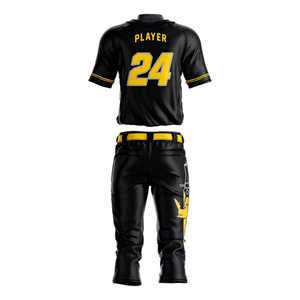 Uniforme de Béisbol Profesional Personalizado, Corto y Transpirable, Tallas Grandes, con Logotipo Personalizado, Sublimado, Impreso en Poliéster, Ropa de Equipo - Product Image 6