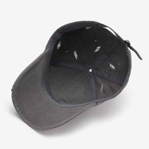Vintage Distressed Baseball <b>Cap</b> Unisex Adjustable 6-Panel Cotton Solid Color Casual Hat for Adults Spring <b>Summer</b> - Product Image 5