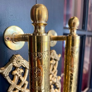 Royal Brass Cabinet <b>Pull</b> Handle – Elegant <b>Gold</b> Finish Door Handle for Wardrobe <b>Drawer</b> & Kitchen Cabinets - Product Image 6