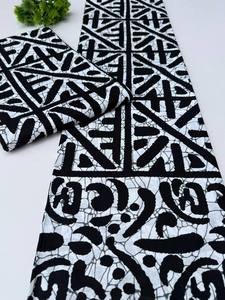 Estampado de cera africana y tela de taparrabos de Ankara Holland Patrones vibrantes de alta calidad Ideal para ropa tradicional Kumasi - Product Image 5