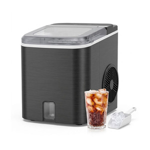 Machine à glaçons électrique portable en plastique Sudex, petite machine à glaçons de comptoir, mini-machine à glaçons pour la maison et l'hôtel - Product Image 5
