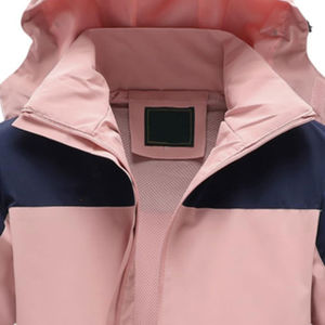 Fabricante de Ropa Personalizada, Chaqueta de Mujer con Capucha, Forro Polar, Impermeable, Cortavientos, Transpirable, de Algodón y Softshell - Product Image 2