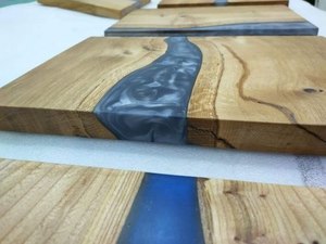 Tabla de cortar de madera tipo Butcher Block, tabla de picar de madera, superficie de preparación para cocina, tabla de madera resistente para cortar y rebanar alimentos - Product Image 3