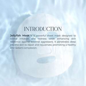 Masque facial OEM B2B Ocean Face Sheet Mask avec glutathion pour apaiser et hydrater la peau, soin antioxydant – Vendeur de confiance en Malaisie - Product Image 2