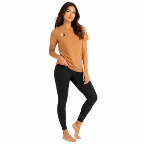 Neat finishing gives <b>Woman</b> T <b>shirt</b> a refined casual appearance with comfortable fabric lasting shape and effortless daily wear - Product Image 6
