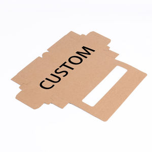 <b>Foldable</b> Corrugated Board Eco-Friendly Customized Shipping Gift <b>Box</b> UV Coating Four-Color Matt Lamination Recyclable Material - Product Image 1