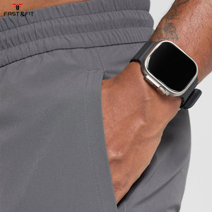 Canvas 400g Lightweight Straight Mid Waist Casual Men's <b>Trousers</b> Corded <b>Drawstring</b> Loose Breathable Windproof Fashion Pants - Product Image 5