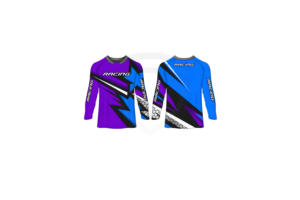 Jersey de Motocross Personalizado con Diseño Sublimado, Transpirable, Resistente al Viento, Cómodo, Anti-UV, Manga Larga, de Secado Rápido para Carreras - Product Image 2