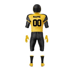 Conjunto de Uniforme de Fútbol Americano Personalizado de Alta Calidad, Pantalones con Absorción de Humedad, Ropa Deportiva Resistente para Partidos - Product Image 3