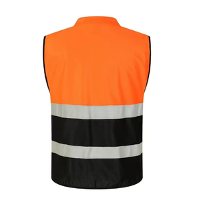 Chaleco de Seguridad para Trabajadores de la Construcción al por Mayor, Chaleco Reflectante de Alta Visibilidad, Impermeable, con Múltiples Bolsillos, Estilo Ropa de Trabajo - Product Image 5