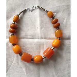 Collier moderne en résine et bois, accessoire de mode, choix des amoureux, bijoux en cristal - Product Image 2