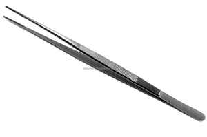 Pince à disséquer incurvée 24cm pince à épiler chirurgicale certifiée CE | OEM et marque privée disponibles | Pince à tissus fiable - Product Image 6