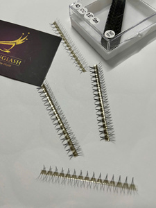 Extensiones de Pestañas al por Mayor, Longitud Mixta 3D-20D, Pestañas de Volumen en Tiras, Ultra Speed Fans, Súper Negras, Hechas a Mano, Curvatura CC/DD/M/L, Fácil Aplicación - Product Image 5