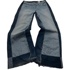 กางเกงยีนส์ขายาวสำหรับผู้ชายระบายอากาศได้ดีมีสไตล์กางเกงขาบาน - Product Image 1