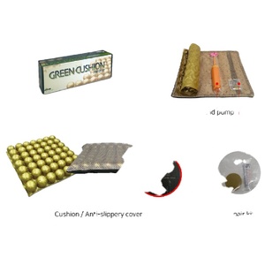 Big Bubble Massage Chair Seat Air <b>Cushion</b> with Mesh <b>Cushion</b> Cover for <b>Long</b> Sitting Pressure Relief - Product Image 1