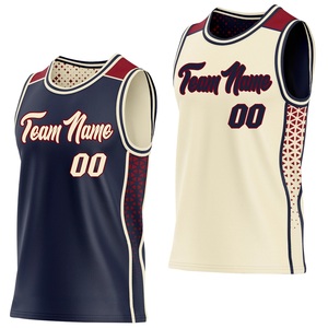 Tenue d'équipe de basketball professionnelle réversible, légère, en maille respirante, avec logo personnalisé, qualité export OEM, maillot et short de sport - Product Image 4