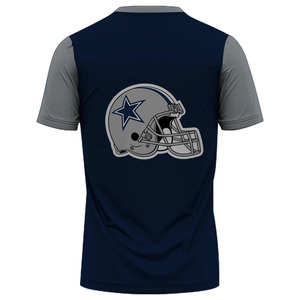 เสื้อยืดพิมพ์ลายสำหรับผู้ชายเสื้อยืดพิมพ์ซับลิเมชันแบบกำหนดเองเสื้อยืดทีมพิมพ์ลายสีระเหิดสำหรับนักกีฬา - Product Image 2