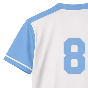 Youth Two <b>Button</b> Custom Baseball Jersey Polyester Team Uniform Sports <b>Shirt</b> Breathable OEM Wholesale Bulk Supplier - Product Image 4