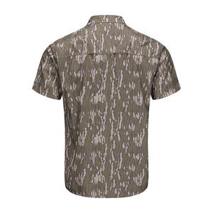 Camiseta de Hombre 100% Algodón, Manga Corta, Corte Regular, Ecológica, Personalizada, con Estampado Digital de Pesca, Diseño Bottomland - Product Image 5