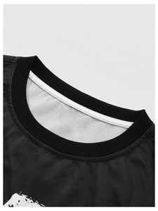 Camiseta Oversize para Hombre, de Algodón, Manga Corta, Hombros Caídos, Estilo Casual y Urbano - Product Image 5