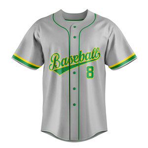 Custom Logo Design Top Quality Baseball Uniform Sports Wear Breathable Quick Dry Sublimation <b>Athletic</b> Baseball Uniform Set - Product Image 5