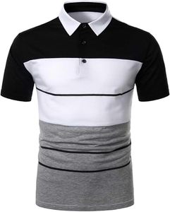 Polo de Golf Personalizado con Logotipo Bordado, Manga Corta, Algodón Básico de Secado Rápido, de Alta Calidad para Hombre - Product Image 4