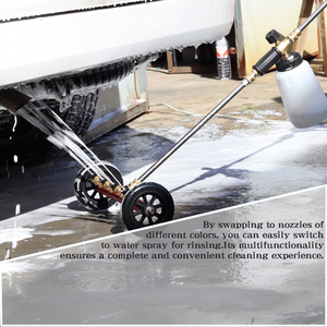 Balai à eau pour nettoyeur de train de roulement pour nettoyeur haute pression avec canon à mousse 1L - Product Image 5