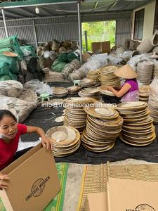 Cesta de almacenamiento hecha a mano con forma rectangular de caña de ratán ecológica de lujo de nuevo diseño para mesa hecha en Vietnam - Product Image 3