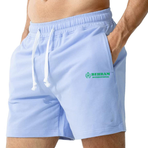 Hot Selling <b>Men</b> Shorts Front High Waist Drawstring Closure for Beach Streetwear Comfortable Sports Multicolor 100% Cotton <b>Fleece</b> - Product Image 5