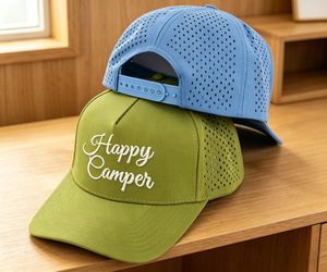 Casquette Trucker en Maille Brodé Personnalisé BNSB SPORTS Bleu Vert Réglable Unisexe Décontractée Printemps-Été 6 Panneaux - Product Image 2
