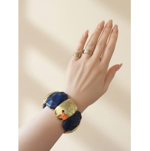 Stylish Handmade Resin Bracelet with Distinctive Color Effects Contemporary Jewelry for Modern <b>Wardrobes</b> - Product Image 1