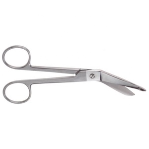 Lister Bandage Scissors 5.5'' (14cm) Angled Best Stainless Steel Scissors - Product Image 2
