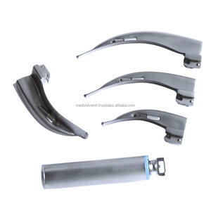 Laringoscopio Veterinario LED Medivolve Macintosh Curvo de 4 Piezas de Acero Inoxidable, Certificado CE Clase I, 1 Año de Garantía, OEM, ODM, Venta al Por Mayor - Product Image 2