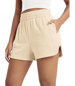 Pantalones Cortos Casuales para Hombre, Corte Clásico, 100% Algodón, Cintura Elástica, Antiarrugas, Multibolsillos, Logotipo Personalizado Bordado - Product Image 1