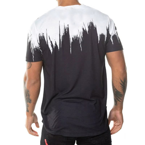 เสื้อยืดผ้าฝ้ายแท้ 100% สีขาว พิมพ์ลายตามสั่ง สำหรับผู้ชาย เสื้อยืดเปล่าขายส่ง เสื้อยืดพิมพ์ลาย เสื้อยืดธรรมดา - Product Image 2