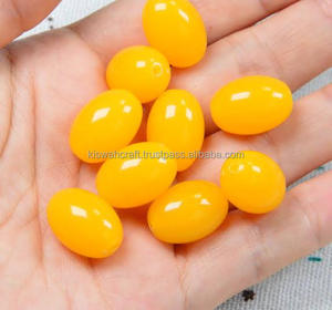 ลูกปัดพลอยธรรมชาติทรงกลมเรียบขนาด 8-10 มม. สำหรับทำเครื่องประดับหยกคริสตัลบำบัด พร้อมอุปกรณ์ตกแต่งเรซิ่นตัวอักษร เป็นมิตรกับสิ่งแวดล้อม - Product Image 5