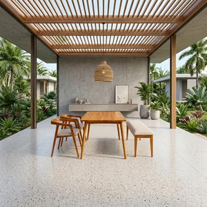 Ensemble de salle à manger moderne scandinave en teck massif de qualité supérieure, 3 pièces, table, 2 chaises, 1 banc, meubles de salle à manger pour la maison - Product Image 6