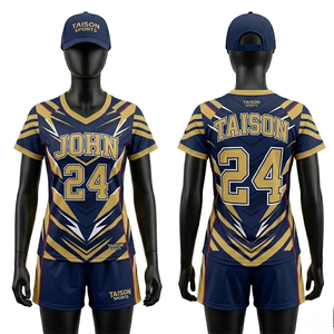 Uniforme de lacrosse pour femmes, polyester interlock premium GSM, panneaux contrastés violets, logo personnalisé sublimé, uniforme de lacrosse pour femmes - Product Image 2