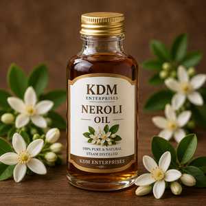 KDM Enterprises Neroli <b>Oil</b> 100% Pure Natural Steam Distilled <b>Essential</b> <b>Oil</b> for Body & Skin Care All Skin Types - Product Image 1