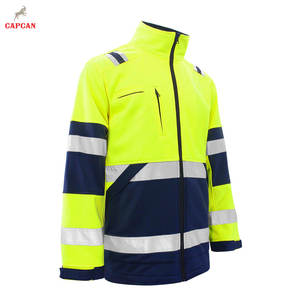 Chaqueta de Trabajo para Hombre, Ajuste Flexible, Capa Exterior Resistente, Diseño Simple, Ignífuga, Transpirable, Certificación CE, Poliéster de Alta Calidad - Product Image 3