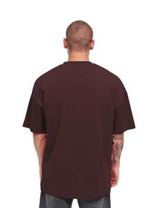 Dernier modèle 2026 – T-shirt streetwear 100 % coton de qualité supérieure, coupe oversize ample et respirante, épaules tombantes, manches mi-longues, grammage lourd - Product Image 3