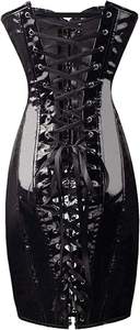 Corsé de Cuero Sexy para Mujer, Personalizado, de Alta Calidad, Estilo Vintage, Transpirable y Ajustado, en Oferta - Product Image 1