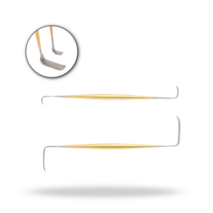 Retractor Nasal de Doble Extremo Cerkes de 15 cm, Instrumento Quirúrgico para Rinoplastia, Herramienta ORL - Product Image 1